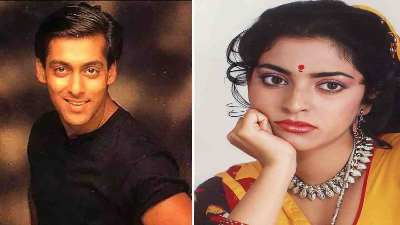 Salman and Juhi Chawla